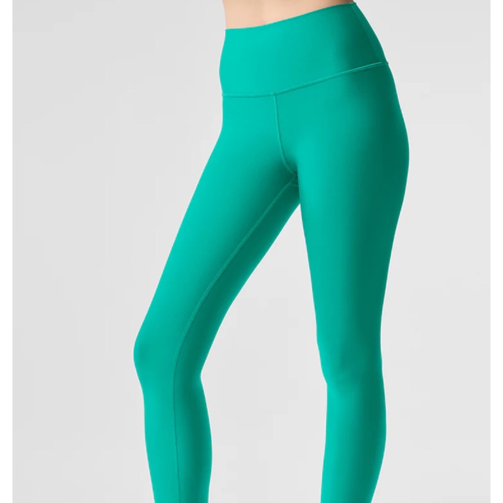 Women's Teal High-Waisted Leggings
